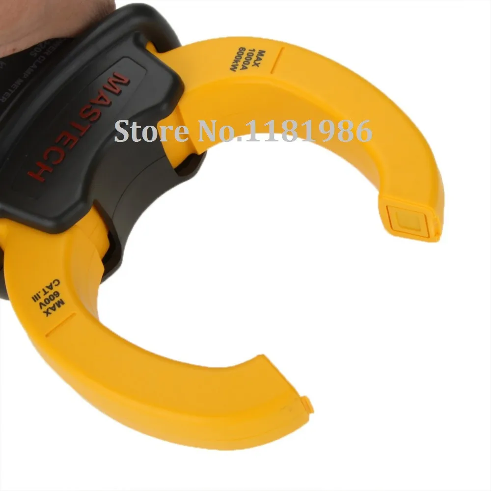 MASTECH MS2205 3 фазы TRMS цифровой энергии клещи Мощность коррекция коэффициента метр мультиметр V/A/W/ВА/кВА/кВАр/Гц/кВт/PF