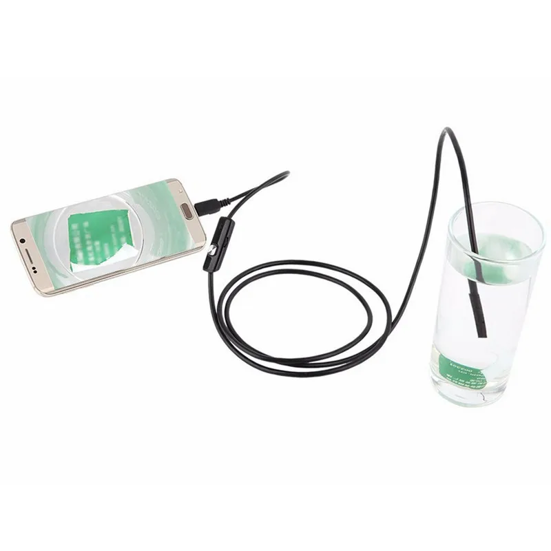 7 мм микро USB Android телефон расширение эндоскоп 6LED Мини камера для мобильного