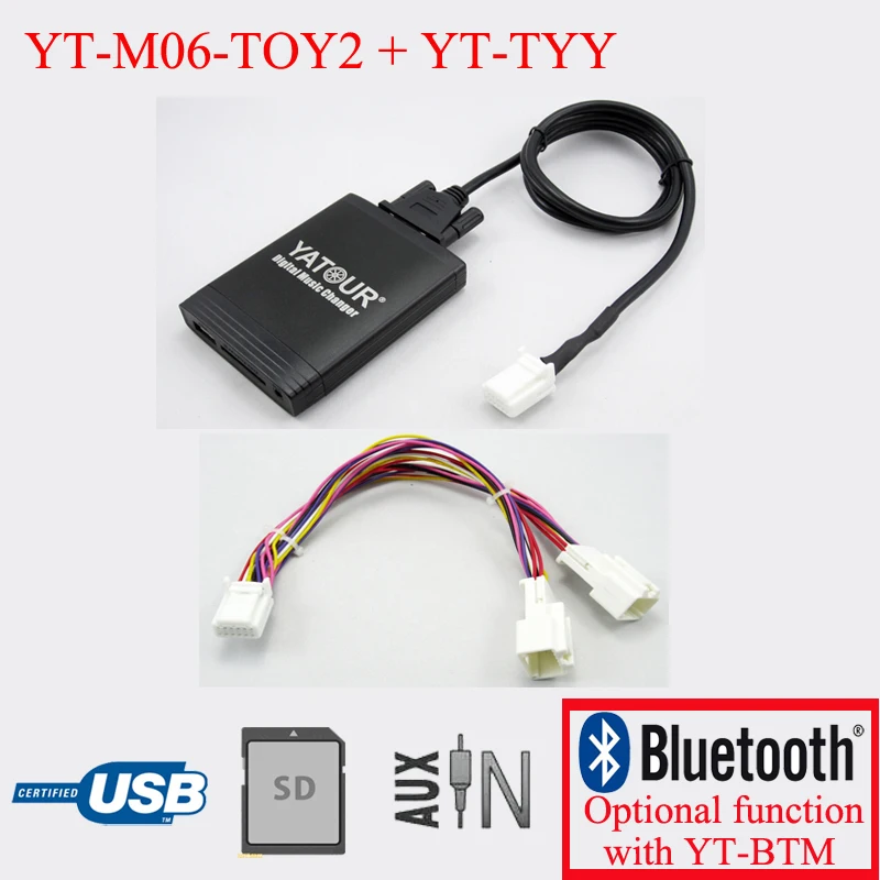 Автомагнитола Yatour, mp3-плеер, с навигационной системой, для Toyota Lexus 6 + 6pin