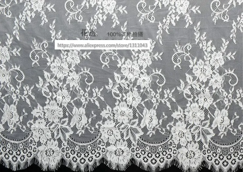 3 м/лот классический дизайн нейлоновое платье кружевная отделка мягкая черная