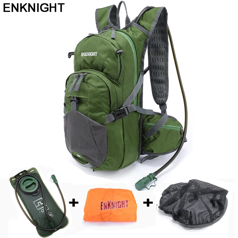 

ENKNIGHT 20L Hydration Pack Waterproof Cycling Backpack Hiking Traveling Bag Running Adventure Professional Sports Bladder Gifts