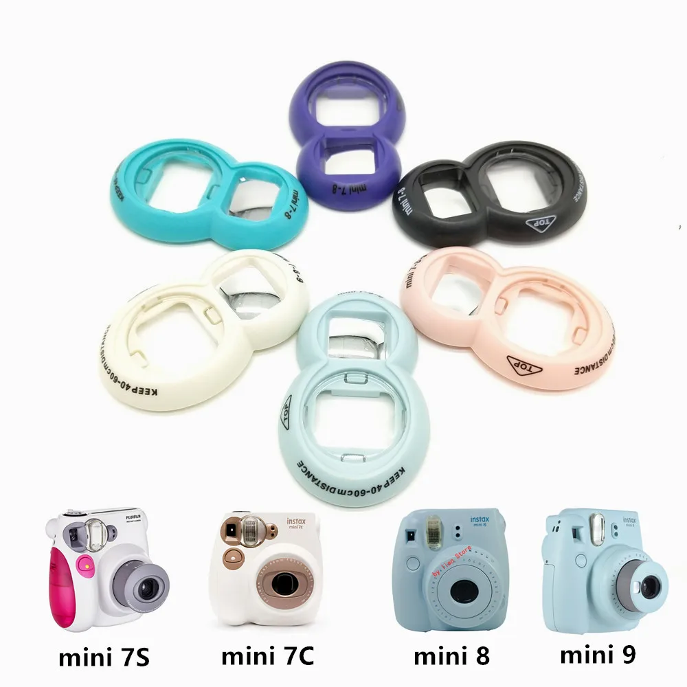 Новинка fujifilm Instax Mini 7s/8/9 поворотный самосъемный зеркальный объектив с крупным