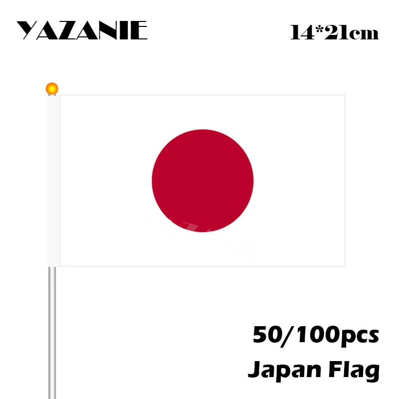 50/100 шт. японские флагами ядзани 14 х21 см|japanese national flag|flags polyesternational flag |