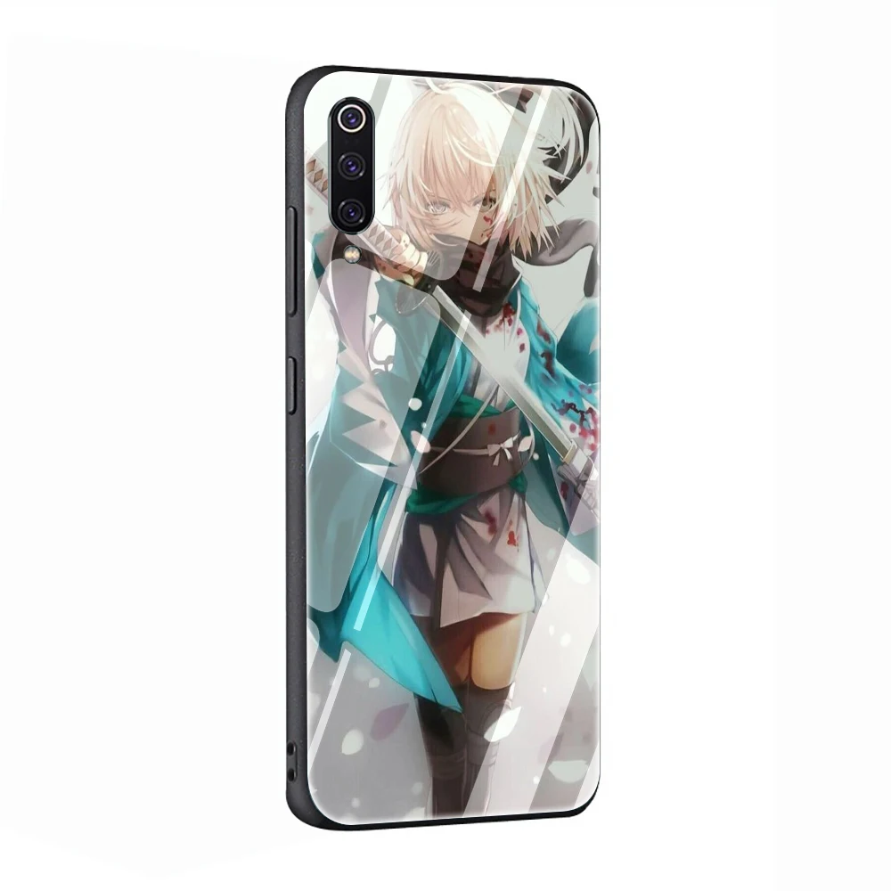 G1 Fate Grand Order Anime Tempered Glass Phone Cover Case for Xiaomi Mi 8 9 A1 5X A2 6X Redmi 4X 6A Note 5 6 7 Pro Pocophone F1 - Цвет: G1
