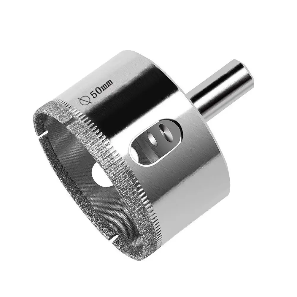 

12 Pcs Diamond Drill Bits Glass and Tile Hollow Core Drill Bits Extractor Remover Tools Hole Saws for glass, ceramics,eramic etc