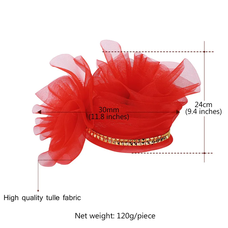 

Bridal Hair Accessories Women Hair Jewelry Fascinator Western Style Hat Cocktail Wedding Hair Accessories Fashion Headwear F1803