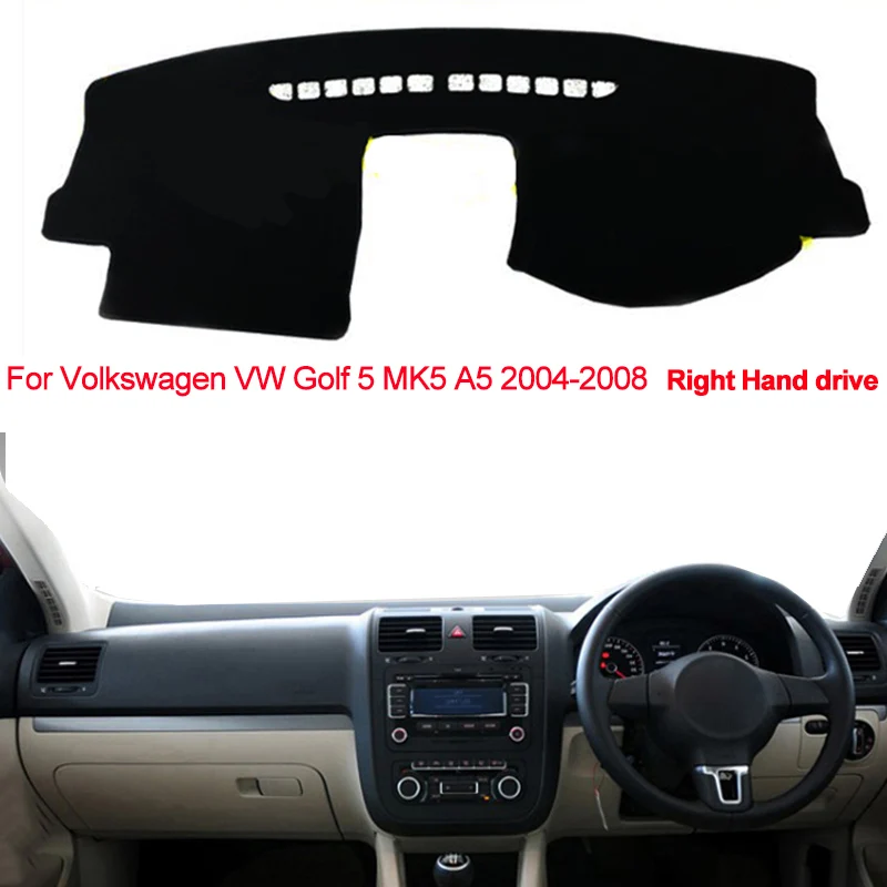 Чехол для приборной панели автомобиля коврик Volkswagen VW Golf 5 MK5 A5 2004 2005 2006 2007 ковер