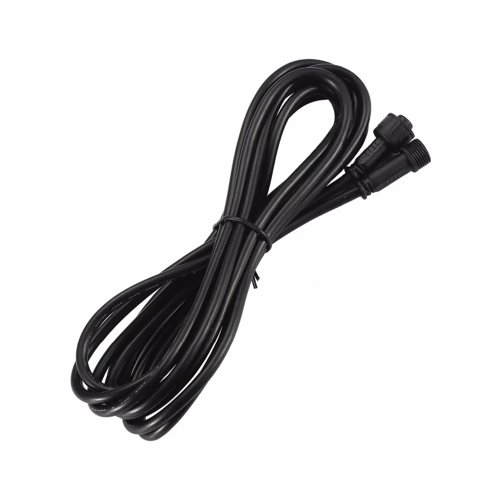 8/12 мм IP67 LED продлить Кабели Применение один Цвета Лампы для мотоциклов 2 Pin с 1/2/3