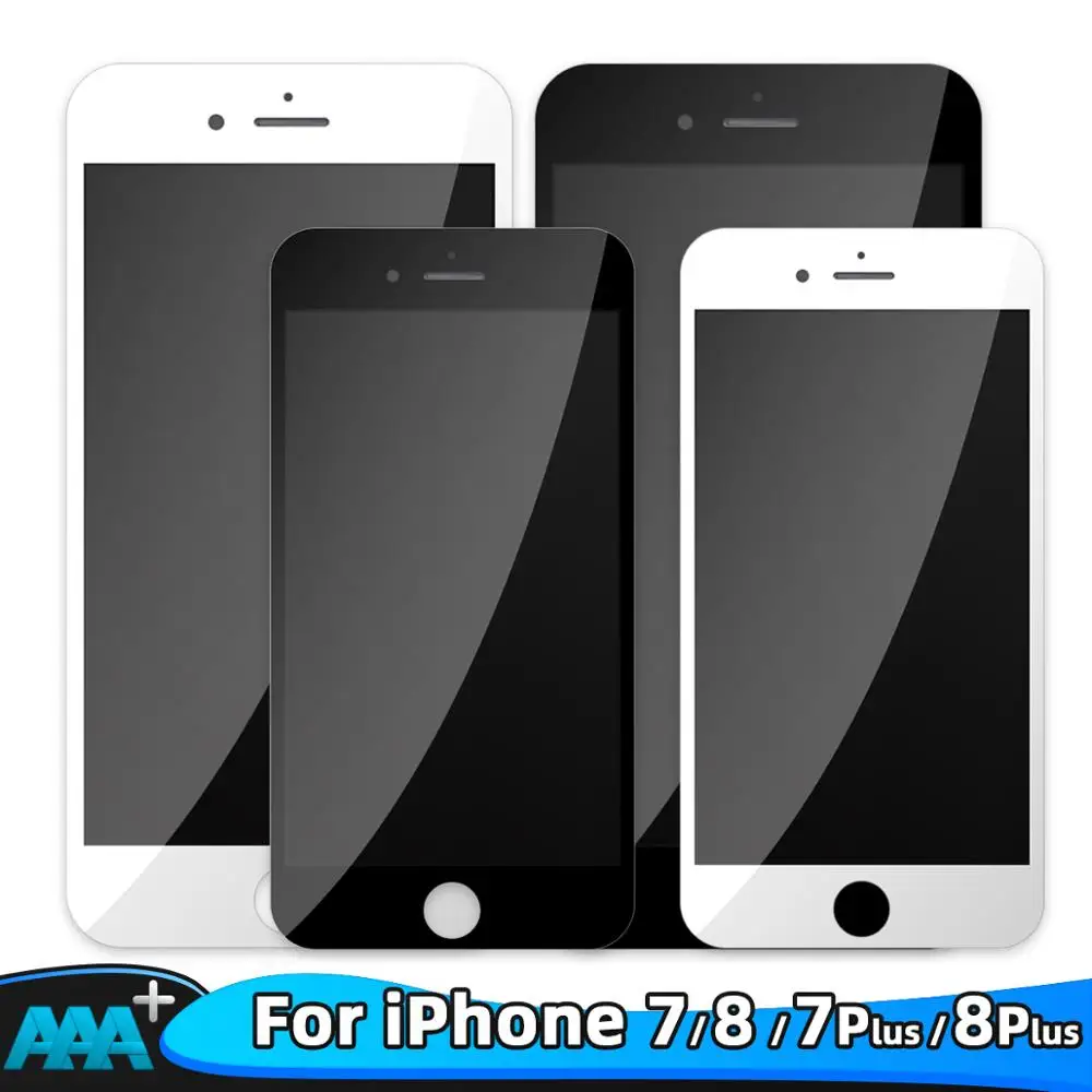 ЖК-дисплей для iPhone 7 7Plus 8plus сменный экран Apple 8 8Plus без битых пикселей с 3D сенсорным