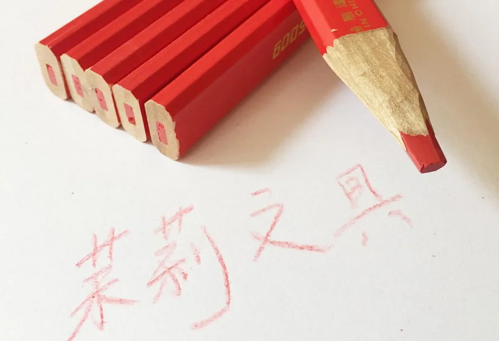 100 шт./лот красная специальная фоторучка маркер учетная запись цветной карандаш