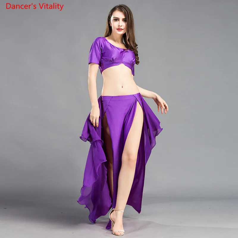 Оптовая 2 шт. Командная практика танцевальной одежды Рубашка с короткими