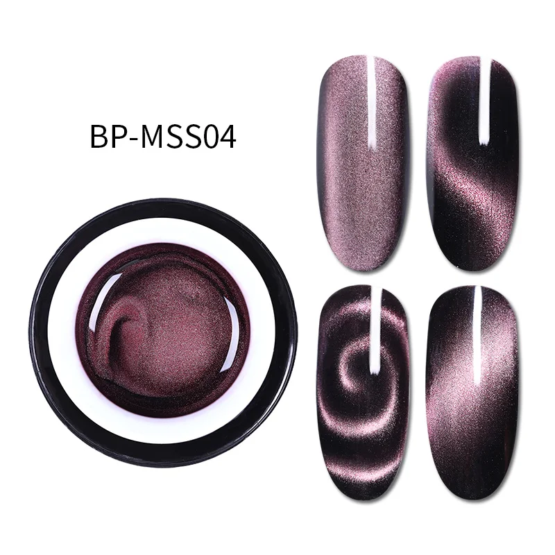 BP-MSS04 BORN PRETTY 5D Магнитный Гель-лак для ногтей с эффектом «кошачий глаз» 5 мл роскошный нефритовый эффект замачиваемый УФ Гель-лак для ногтей звездное небо лак для ногтей - Цвет: BP-MSS04