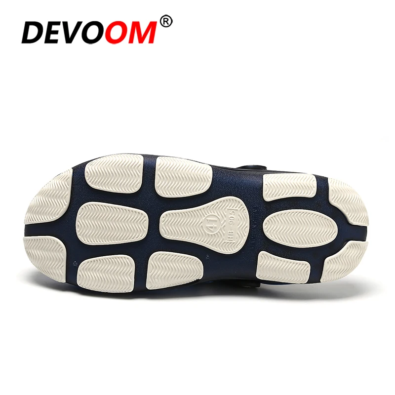 Sandals Men New Summer Beach Slipper Man Flat Breathable Outdoor Slip on Garden Clog For Shoes Lightweight Sandalias hombre | Спорт и