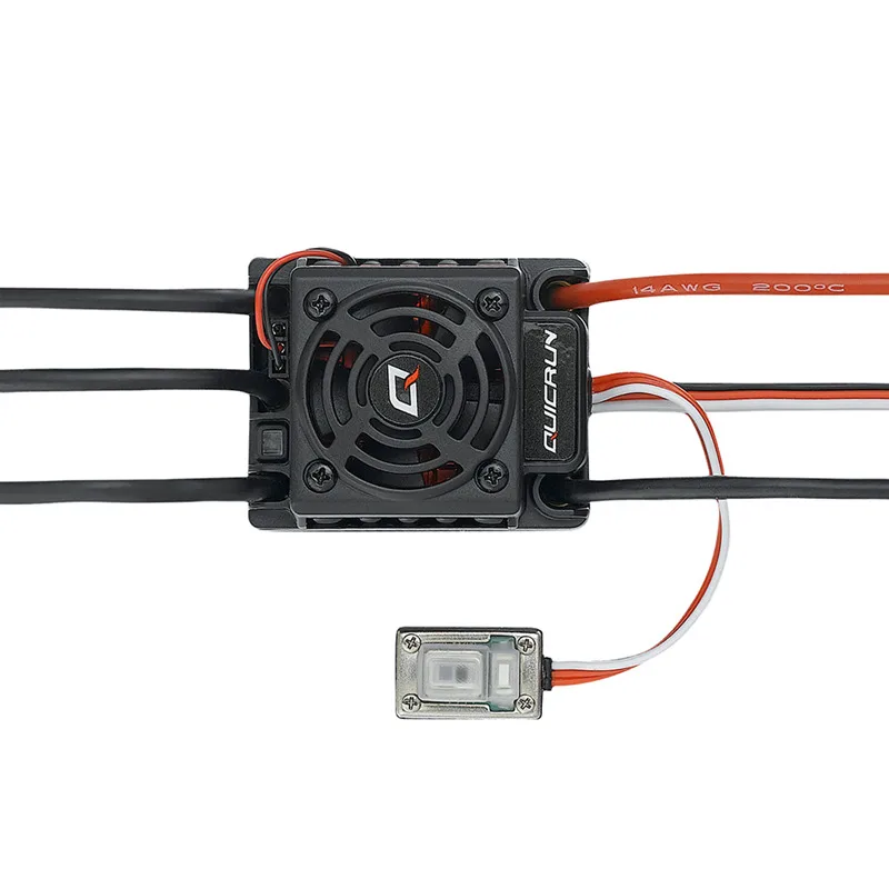 Водонепроницаемый бесщеточный контроллер скорости ESC Hobbywing QUICRUN WP 10BL60 60A для