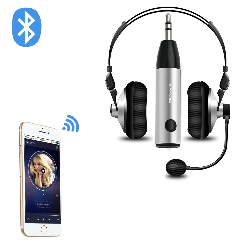 Мини Bluetooth V4.1 музыкальный приемник адаптер 3 5 мм с разъемом подачи внешнего