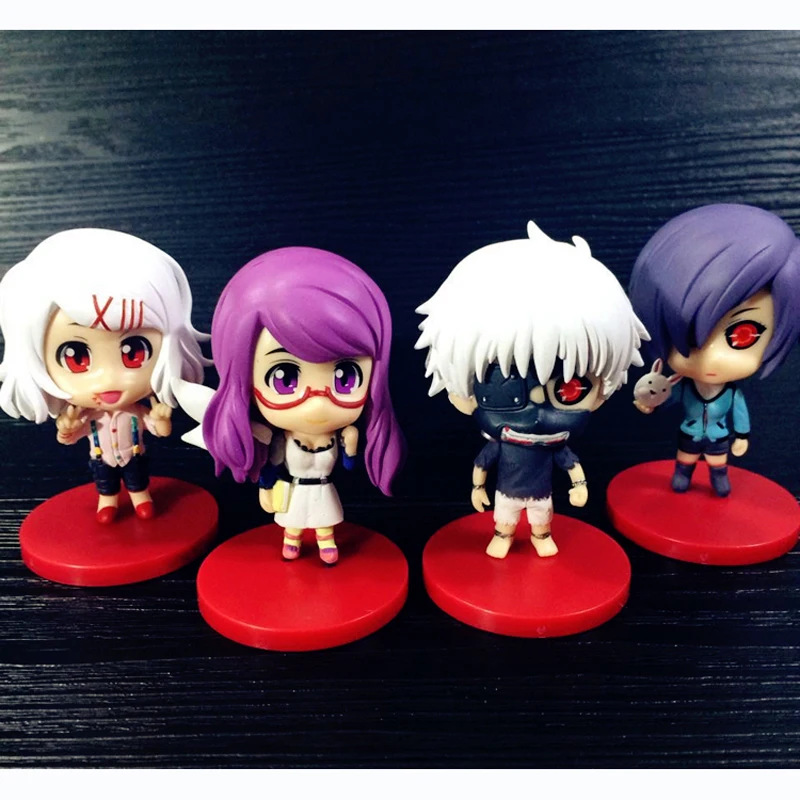 Хороший ПВХ 4 стиля Tokyo Ghoul фигурка аниме маска Кен канеки модель Rize Kamishiro Touka Kirishima