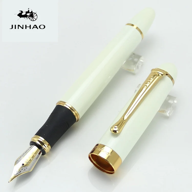 Jinhao X450 авторучка 18KGP перо с широким основанием красный бордовый рисунок тумана 22