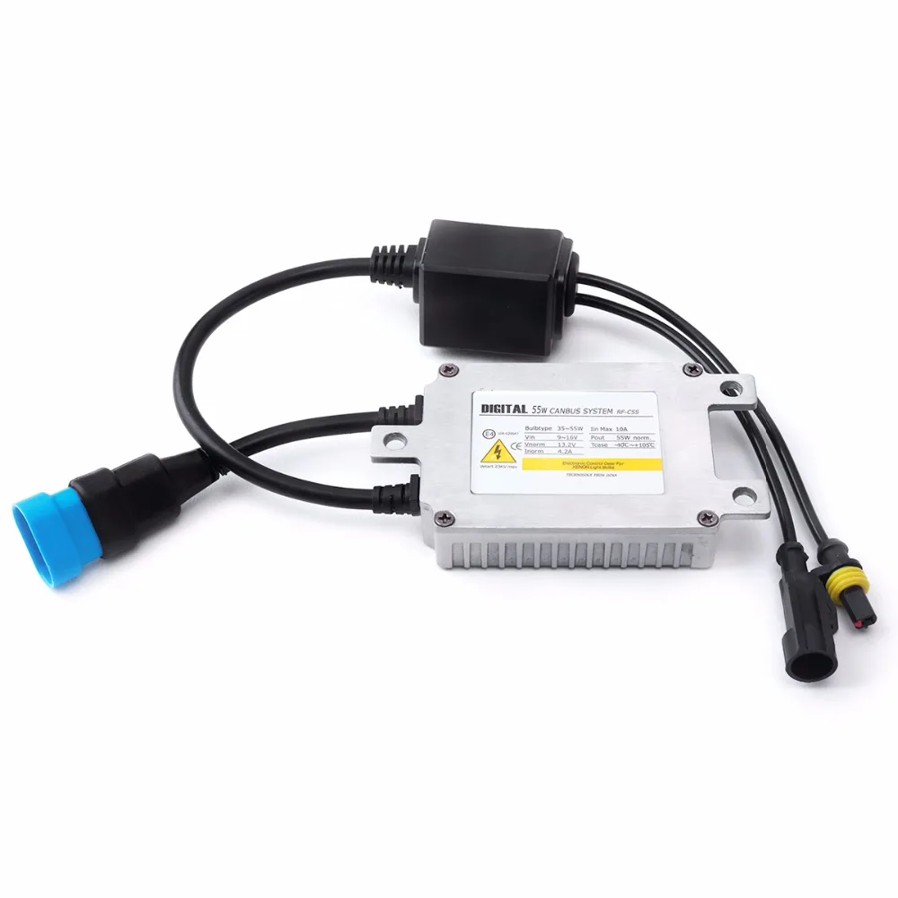 Canbus балласт для ксеноновая лампа H7 H4 H3 H1 H11 9005 9006 HID Балласт переменного тока 55 W Hid C55 ксеноновый балласт Замена