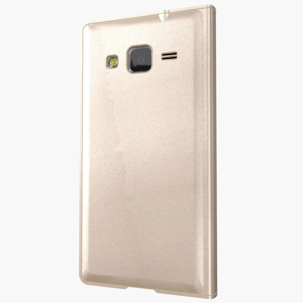Кожаный чехол книжка G360 для Samsung Galaxy Core Prime G360F G360H G361 G361F G361H с окошком просмотра