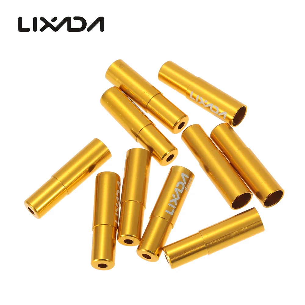 Lixada 10 шт. 4 мм/5 мм переключатель передач кабель корпус зажимные трубки Верхняя