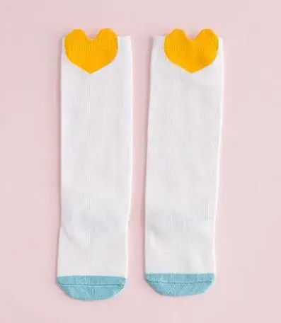 Yellow Love Новинка г.; весенние свитера для маленьких девочек; детский хлопковый свитер-накидка; пальто; вязаный пуловер с воротником под горло; Рождественская Одежда для девочек - Цвет: Yellow Love