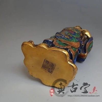 

Archaize pure copper, cloisonne, knife, Guan Gong, etc
