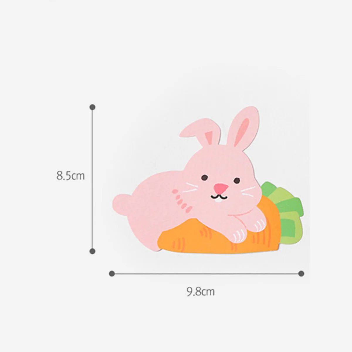 50 шт. мультфильм кролик леденец конфеты Декоративные Бумага карты Свадебная