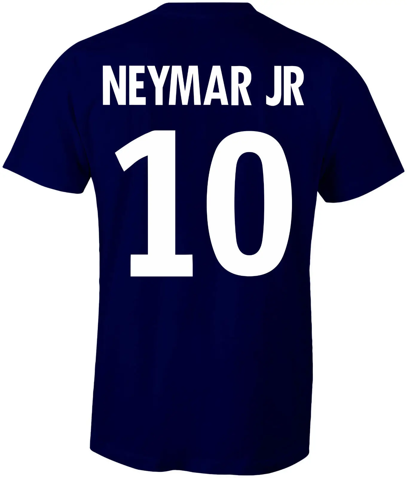 Neymar Jr 10 клубный игрок стиль детская футболка темно синий/белый доступны футбол