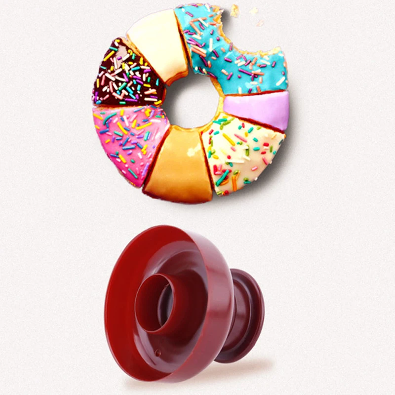 Wind flower DIY Tool Plastic Doughnut 3D Maker Cutter Fondant Mold For Cakes Chocolate Brownies Pastry Baking Cake Tools | Дом и сад