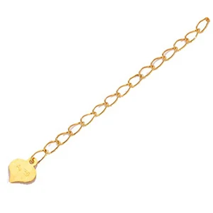 Extend chain Yellow Sinya 18k Au750 браслет с золотыми бусинами для маленьких детей, девушек, женщин длиной от 12 см до 21 см диаметр золотых бусин 4 мм - Цвет камня: Extend chain Yellow