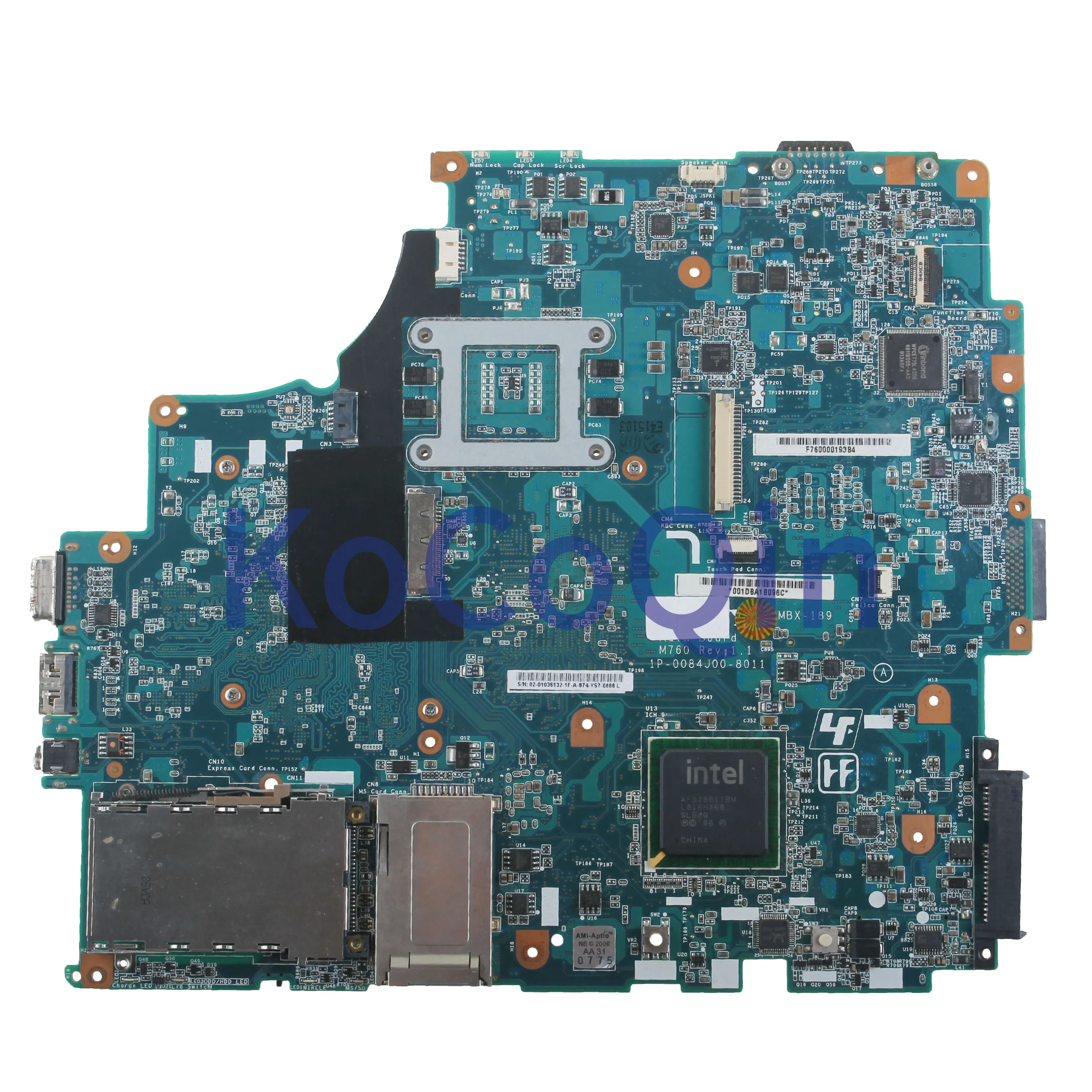 KoCoQin материнская плата для ноутбука SONY VAIO VGN-FW M760 MBX-189 A1553548A GM45 | Компьютеры и офис
