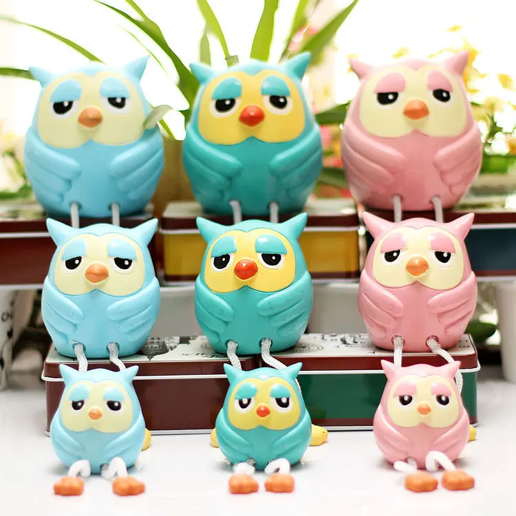 zakka owl hanging foot doll creative drama heirs resin crafts ornaments clapboard |