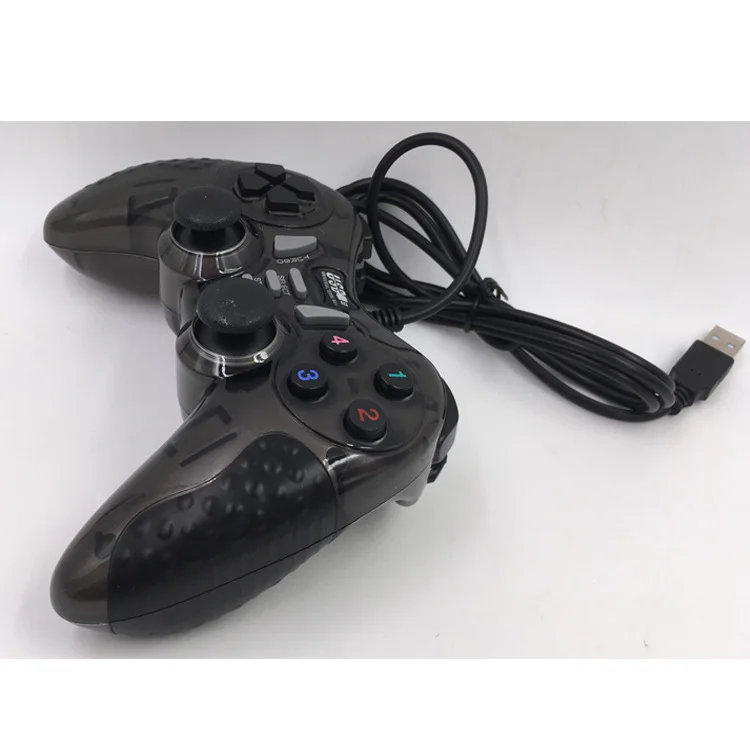 Новое поступление проводной двойной джойстик игровой контроллер для PS3 PC Android мобильный телефон телеприставка ТВ аркадная игра Коробка геймпад
