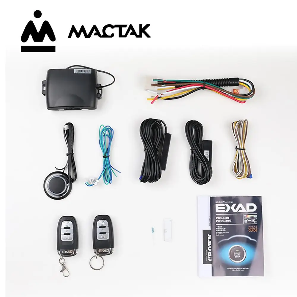 MACTAK EZ автомобильные аксессуары без ключа система комфорта доступа PKE Phone APP