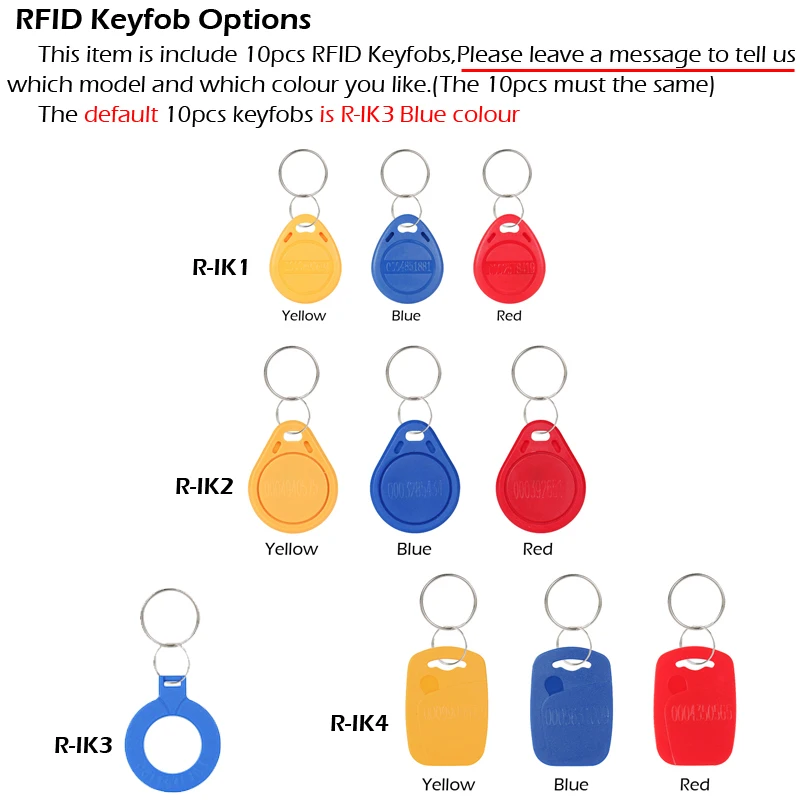Комплект контроля доступа RAYKUBE Электрический врезной замок + металлическая