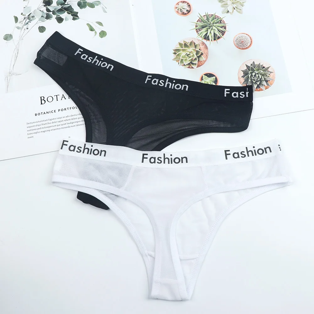 Женские сексуальные сетчатые трусики ультра-тонкие спортивные стринги