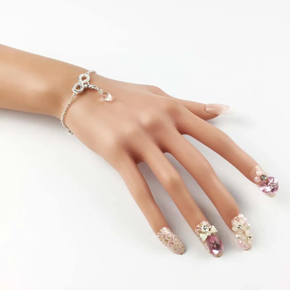 Ожерелье-подвеска "Слеза" 2018 модной ювелирной продукции, счастливое чистое серебро 925, подарок для женщин и девушек, подходит для браслета и ожерелья.