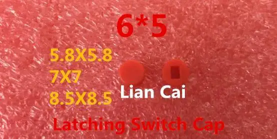 Бесплатная доставка 100 шт. красная крышка для x 7x защелкивающийся переключатель