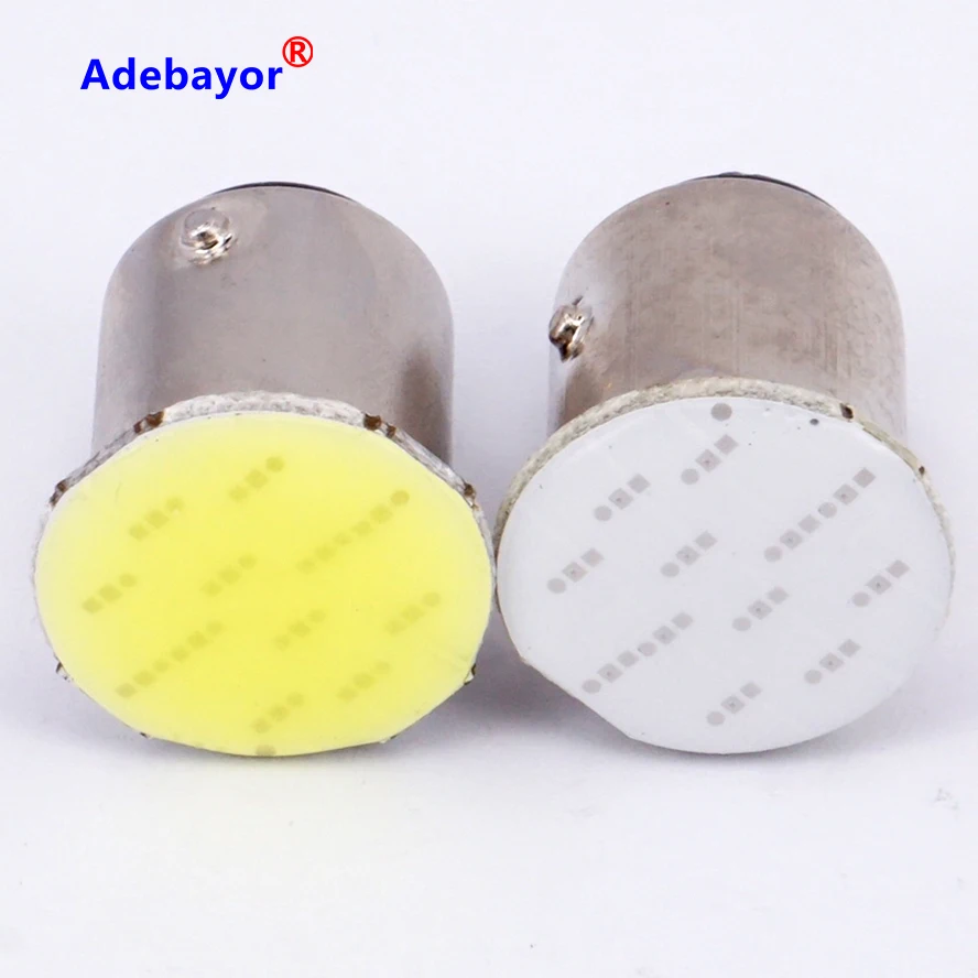 100X1157 BAY15D COB 12 SMD S25 12 Светодиодная лампа тормозного сигнала P21W авто сигнал заднего хода светодиодное освещение для парковок стоп-сигнал Белый автомобильные аксессуары