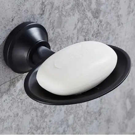 soap basket Черный набор аксессуаров для ванной комнаты, крючок для халата, держатель для бумаги, держатель для полотенец, держатель для туалетной щетки, держатель для полотенец, набор аксессуаров для ванной комнаты - Цвет: soap basket