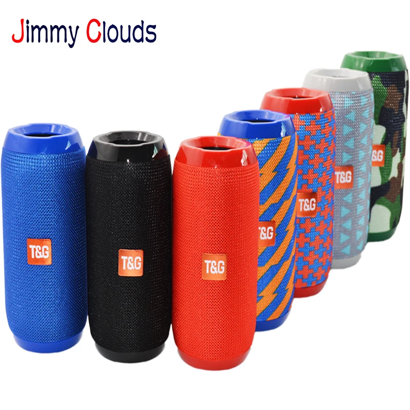 JIMMY CLOUDS 10 Вт Мини карта памяти TF FM радио Громкоговоритель беспроводной Bluetooth