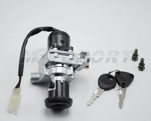6030182 3 Pin для MBK BOOSTER оригинальный 04 замок зажигания с ключами|lock shims|switch whiteswitch key lock |