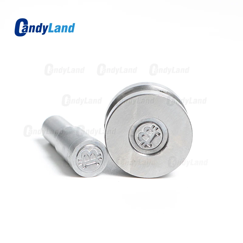 

CandyLand BC Milk Tablet Die 3D Pill Press Mold Candy Punching Die Custom Logo Calcium Tablet Punch Die For TDP1.5 Machine