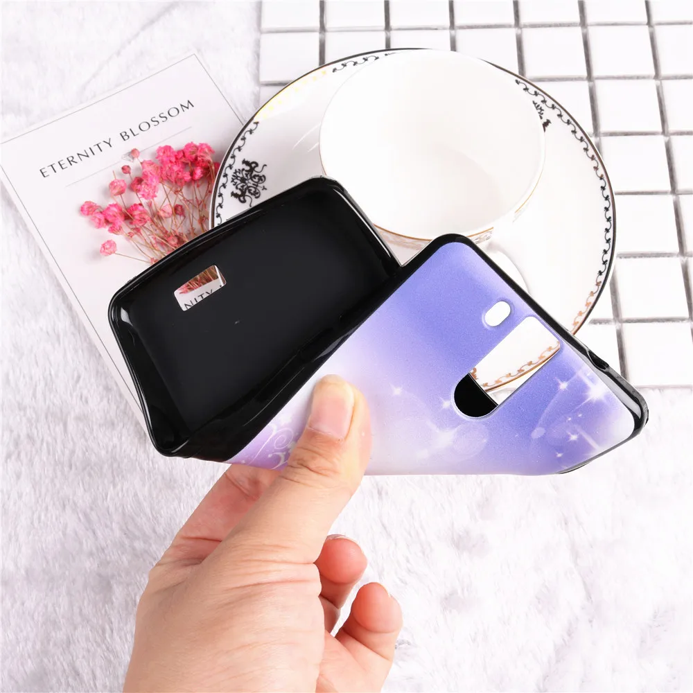 Классный чехол Oukitel K6000 Pro Чехол милый мягкий Силиконовый ТПУ цветной рисунок задняя крышка для Oukitel K6000 Pro Чехол