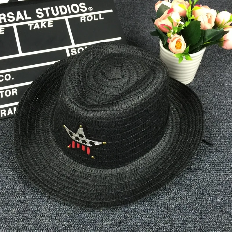 Детские шапки с кабелем и звездами ковбойские забавным рисунком лето осень