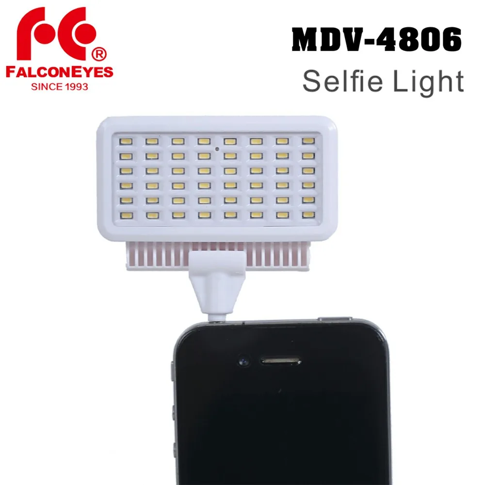 Falcon Eyes MDV 4806 2W Mini Selfie LED Fill светильник для фотоаппарата со встроенным