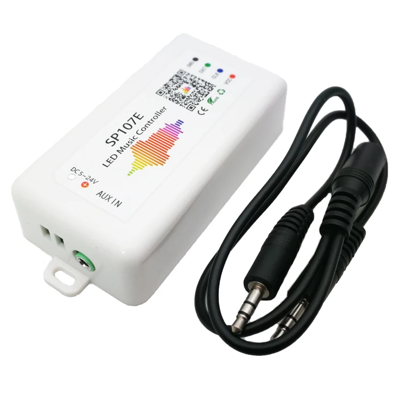 Светодиодный пиксельный контроллер с Wi Fi RGB SP107E Bluetooth музыка SPI TTL для WS2812B WS2811 SK6812