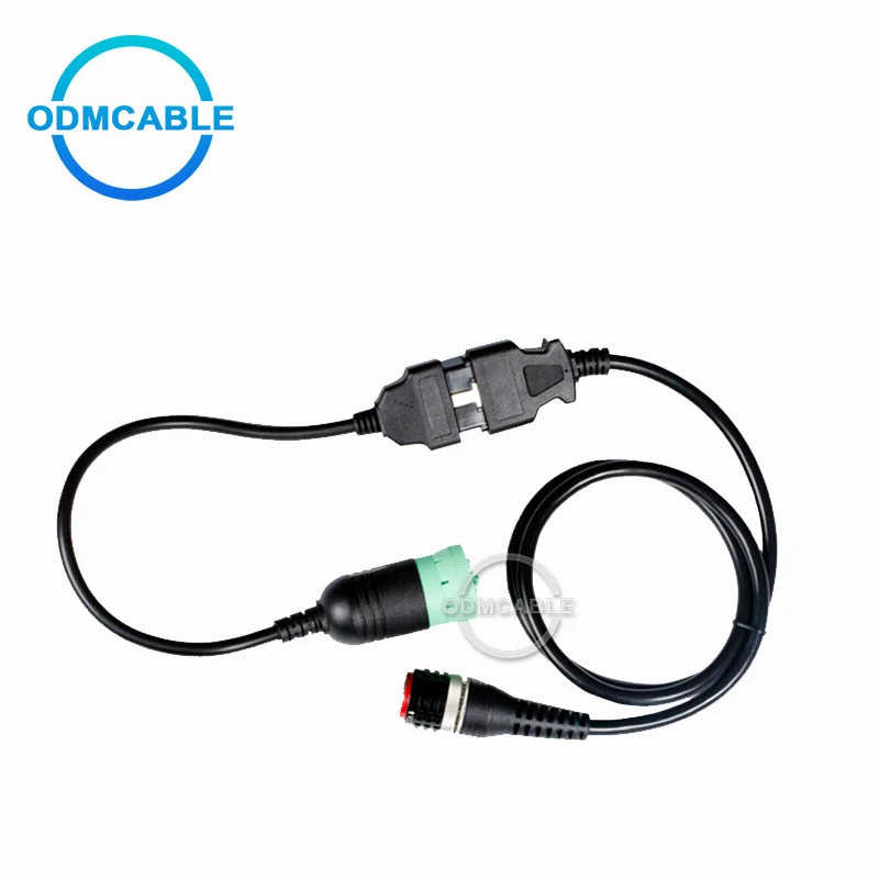 OBD II с 9-контактным диагностическим кабелем vocom 16-контактный диагностический
