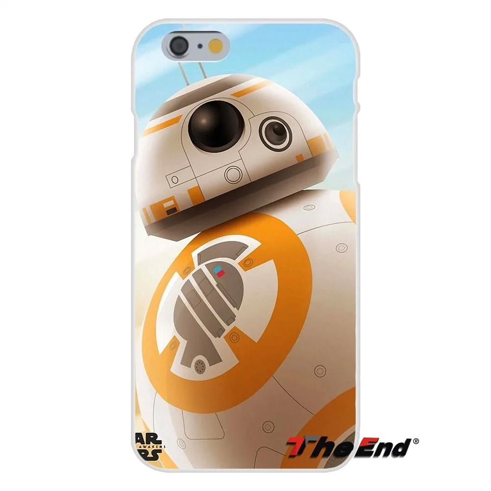 Силиконовый чехол для Sony Xperia Z Z1 Z2 Z3 Z5 compact M2 M4 M5 E3 T3 XA Aqua Cute Star Wars The Force Awakens BB8 R2D2 |