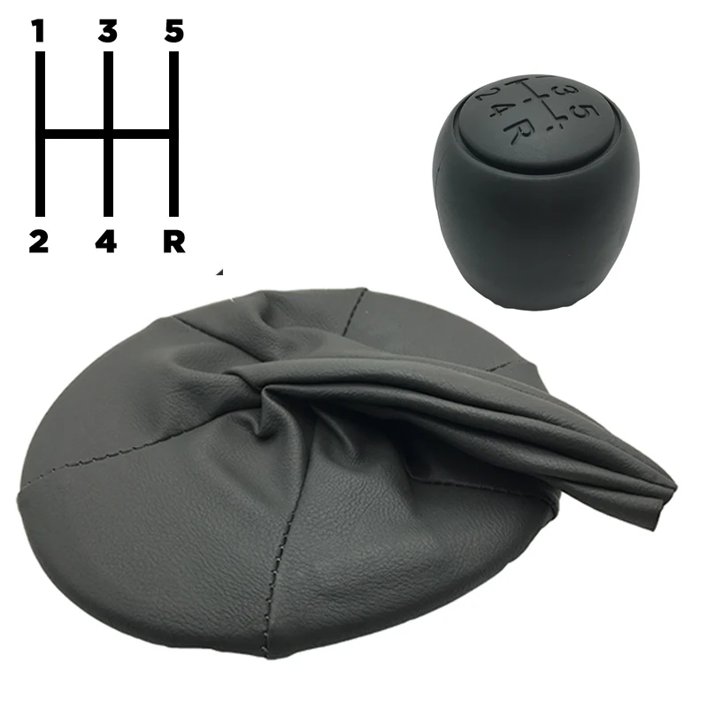 

5-скоростная версия для Fiat 500 500C 2007-2013 Panda 2003-2012 с кожаными переключателями передач, чехлы для багажника, автоматическая ручка